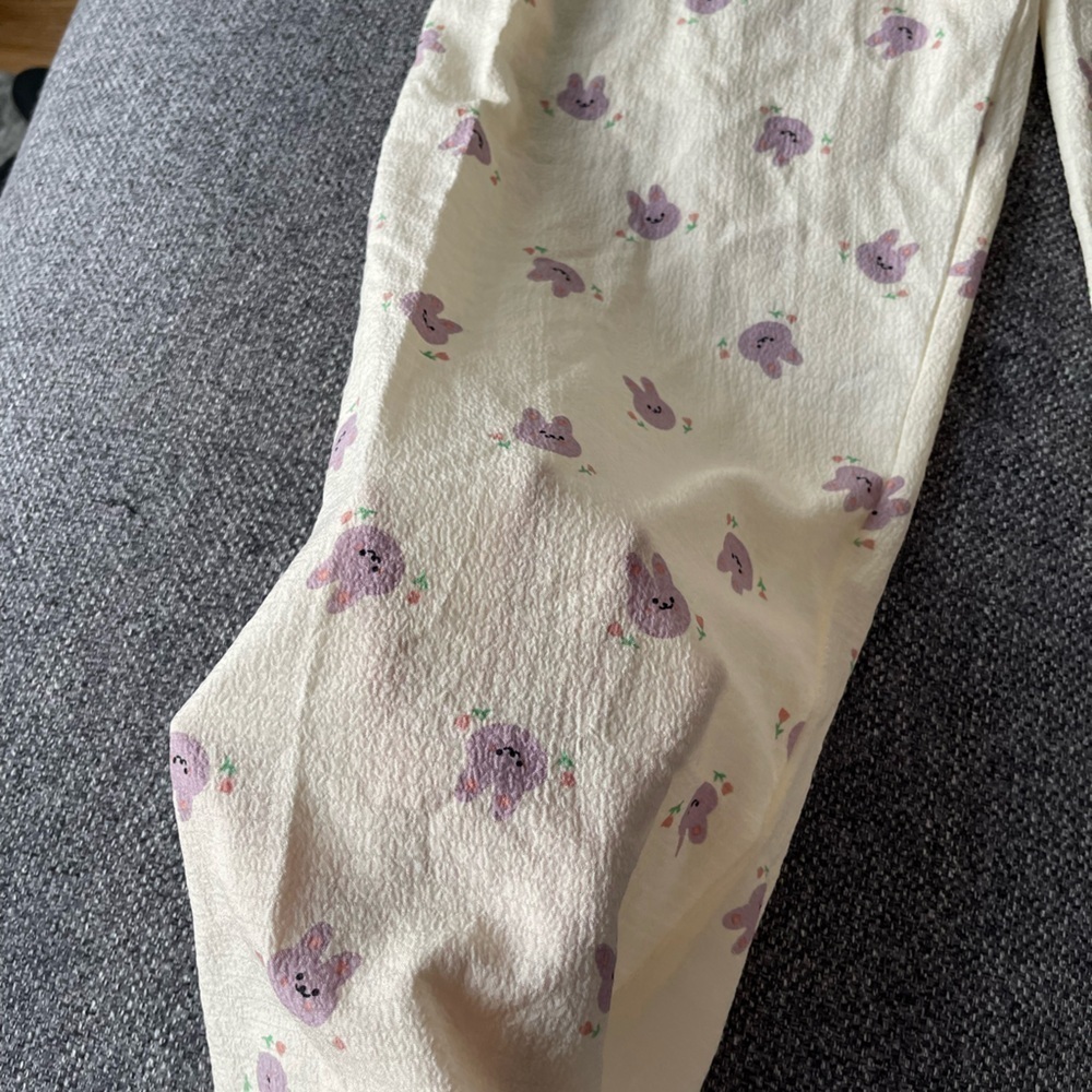 Purple rabbits loungewear pants - Picture 4 of 5